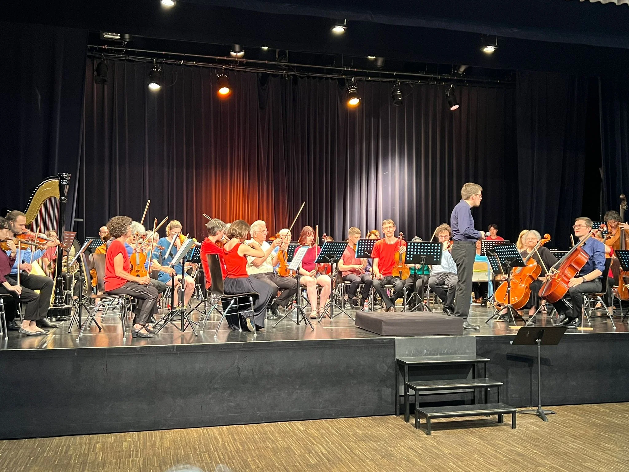 L'orchestre au complet